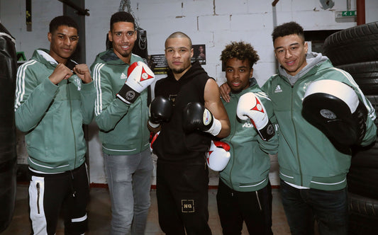 Chris Eubank Jr & Manchester United In Training Using VIP Boxing Equipment - VIPBE