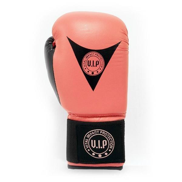 VIP Womens Pink Puella Training Sparring DX Lenta PU Hide Multi Layer Construction Boxing Gloves