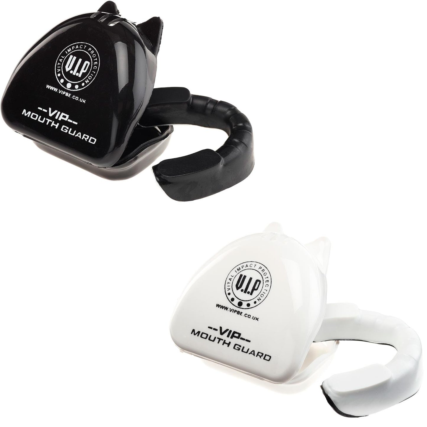 VIP Custos Premium Double Layer Mouth Guard Gum Shield With Case For Boxing & All Contact Sports