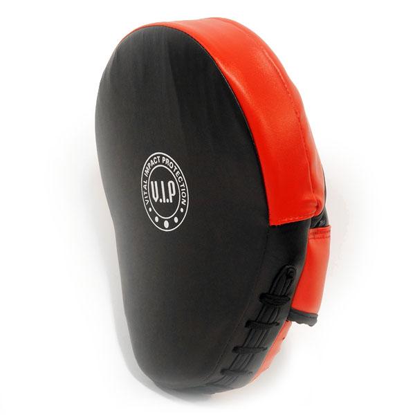 Red & Black PU Boxing Hook & Jab Pads - VIPBE