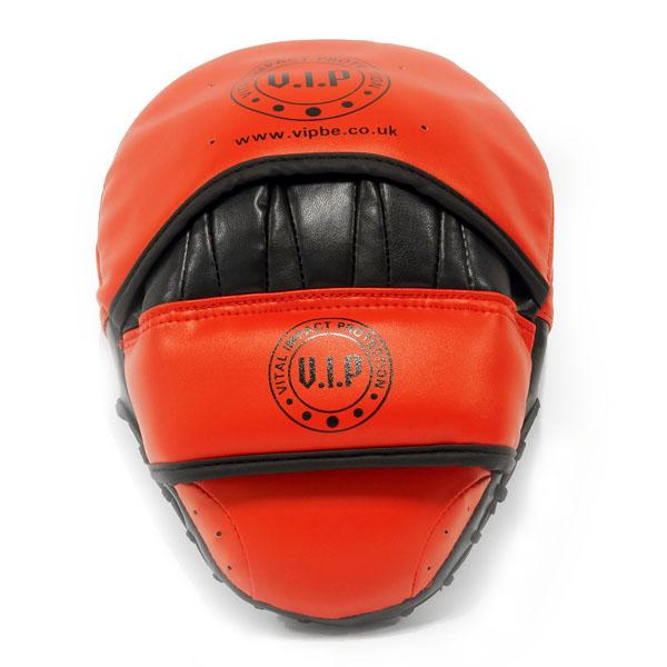 Red & Black PU Boxing Hook & Jab Pads - VIPBE