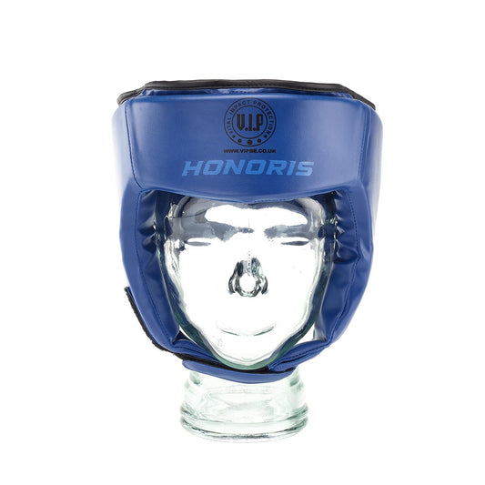 VIP Honoris 2 Head Guard Boxing Sparring DX Lenta PU Hide Leather Headgear Helmet