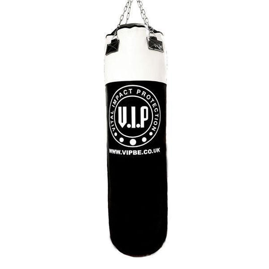 VIP Professional Gym Grade PU Lenta Hide Big Daddy Punch Bag & Chains 5 Foot