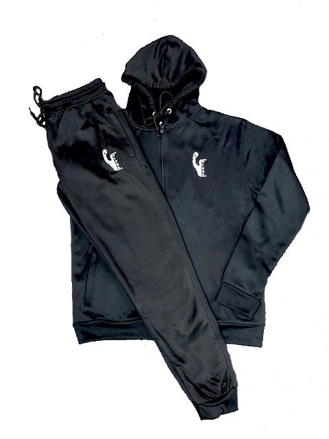 Black Quick Dry Tracksuit