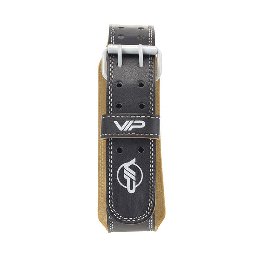 VIP Fitness Auxilium Leather Padded Weight lifting Belt 4" Width