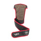 VIP Fitness Attollo Kevlar Weight Lifting Grips, Black / Red