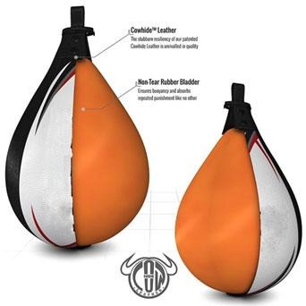 Premium Black & White Speed Ball Boxing Punch Bag - VIPBE